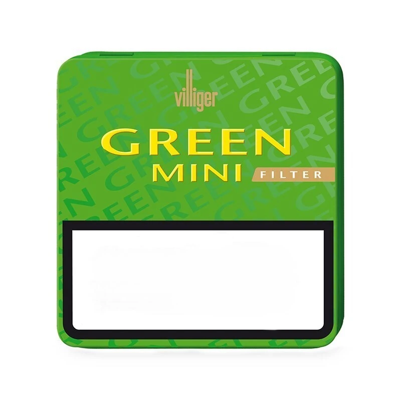 Сигариллы Villiger Green Mini Filter Lemon Aroma (20 шт)