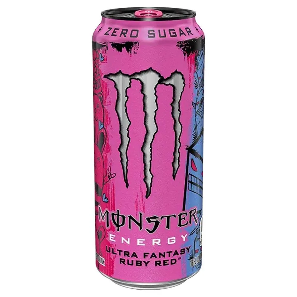 Энергетический Напиток Monster Energy Ultra Fantasy Ruby Red 0.5 л
