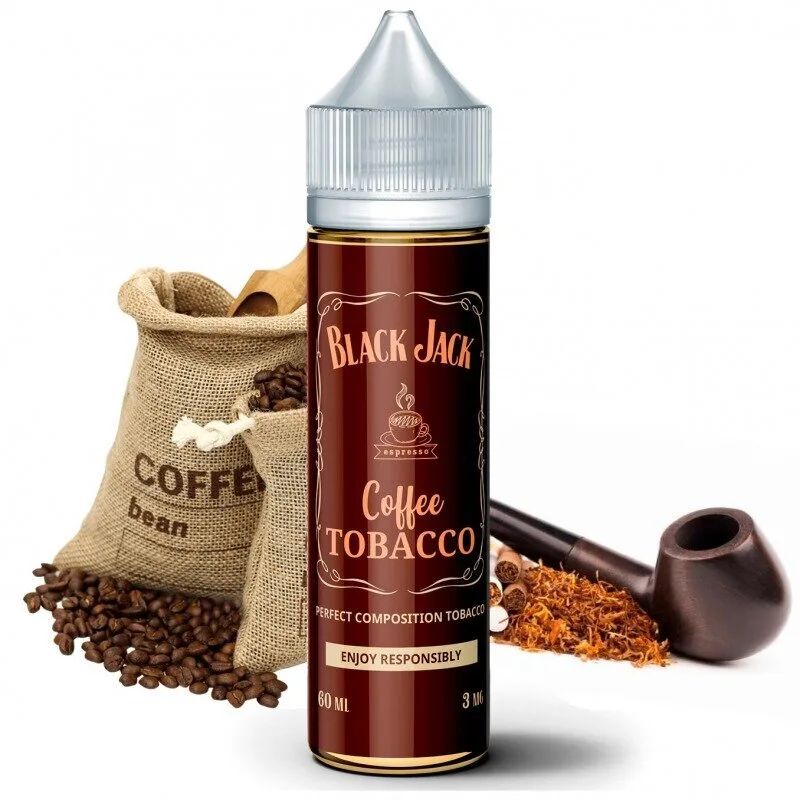Жидкость Black Jack 3 Mg Coffee Tobacco 60 мл