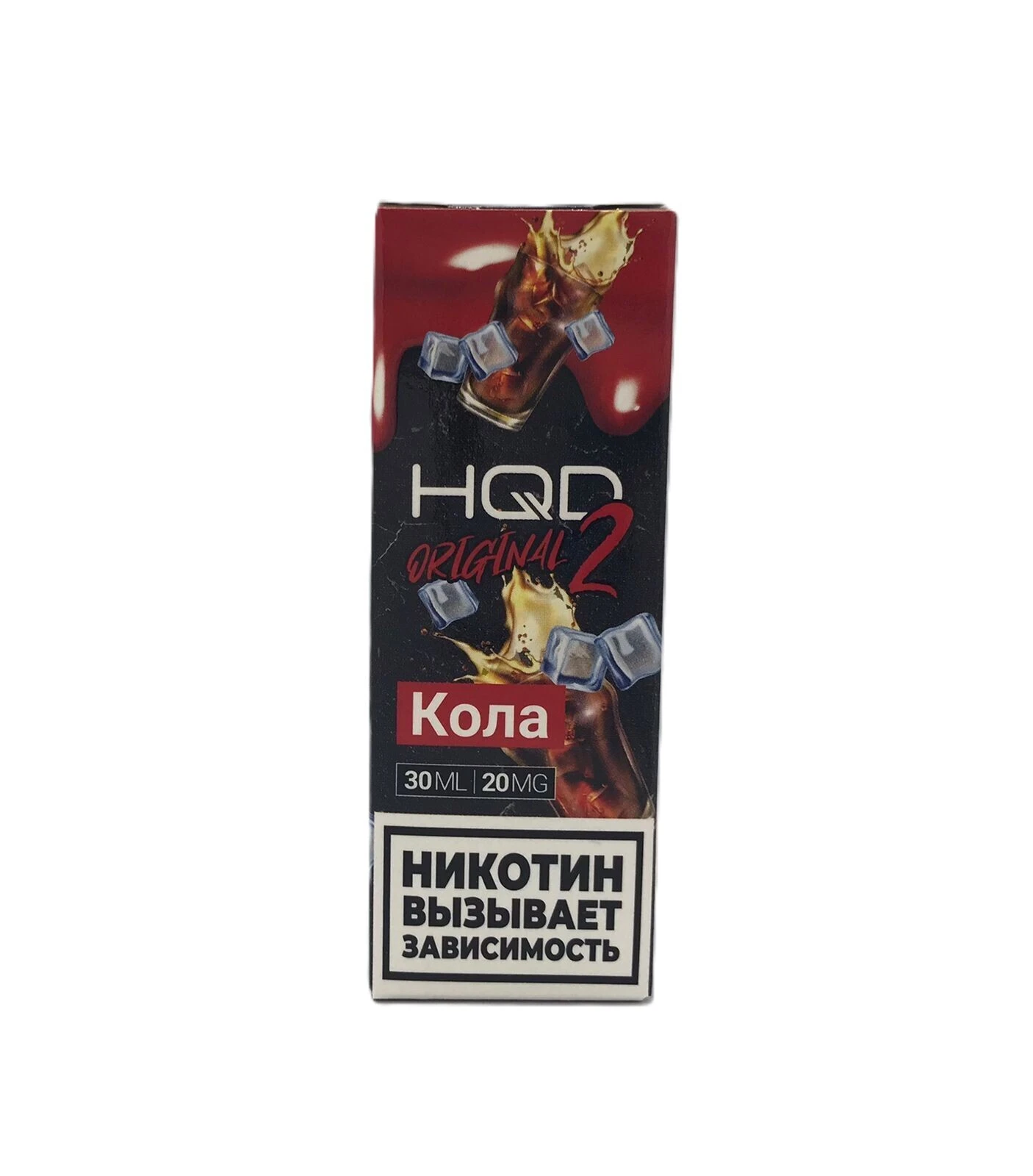 Жидкость HQD Original Black 2 Кола 30 мл. 20