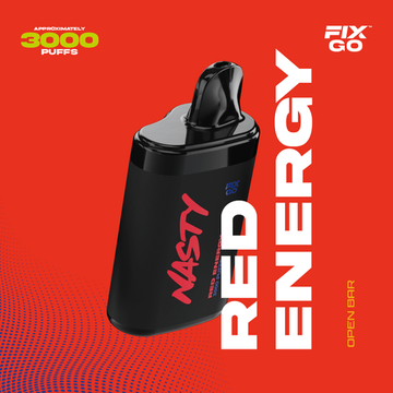 Nasty FixGo 3000 Затяжек Red Energy