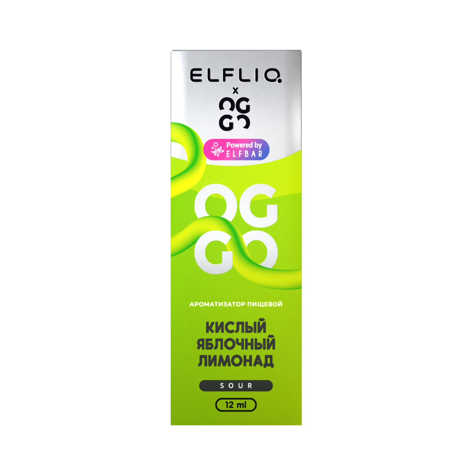 Oggo x Elfliq Sour 20 мг Кислый Яблочный Лимонад 30 мл