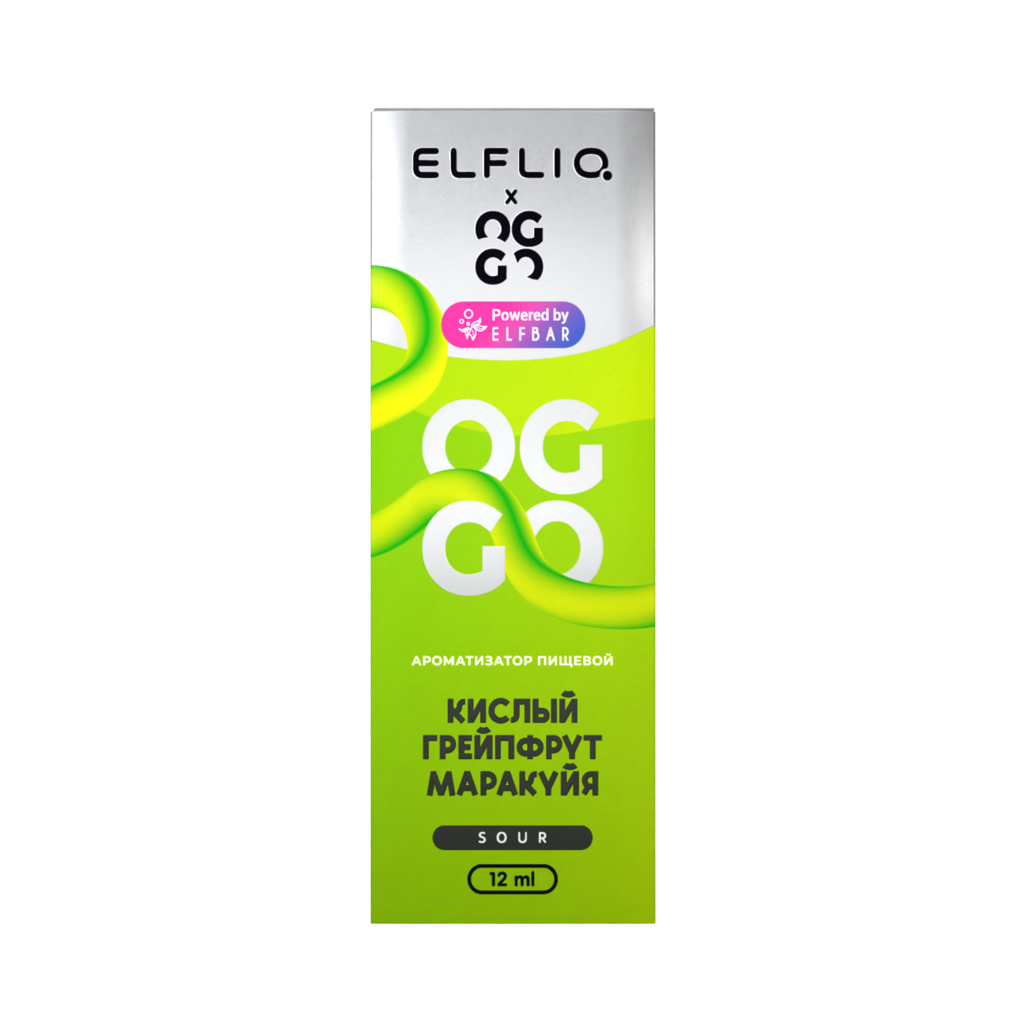 Oggo x Elfliq Sour 20 мг Кислый Грейпфрут Маракуйя 30 мл