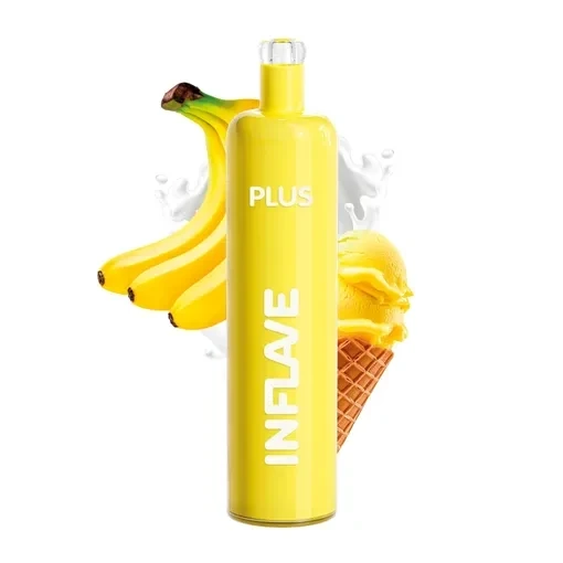 INFLAVE PLUS 2200 Затяжек Банановый Сорбет