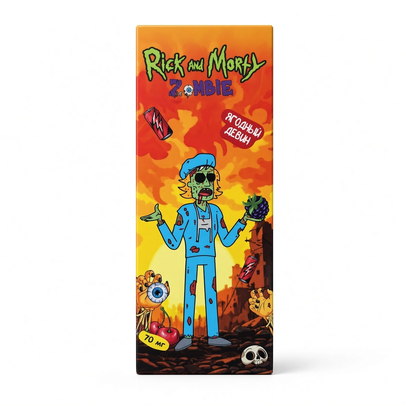 Жидкость Rick&Morty Zombie Ягодный Девин 30 мл