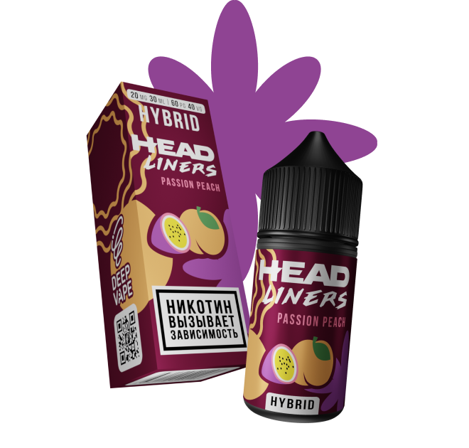 Жидкость Head Liners Passion Peach 30ml