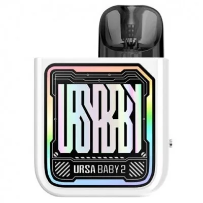 Lost Vape Ursa Baby 2 Tech White × Fancy Maze