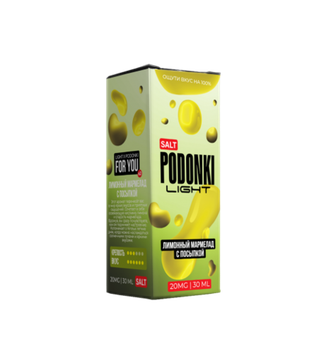 Жидкость Podonki Light Лимонный Мармелад с Посыпкой 30 мл