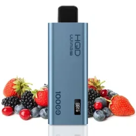 HQD Ultima Pro 10000 Затяжек Fresh Berries (Черника Малина Виноград)