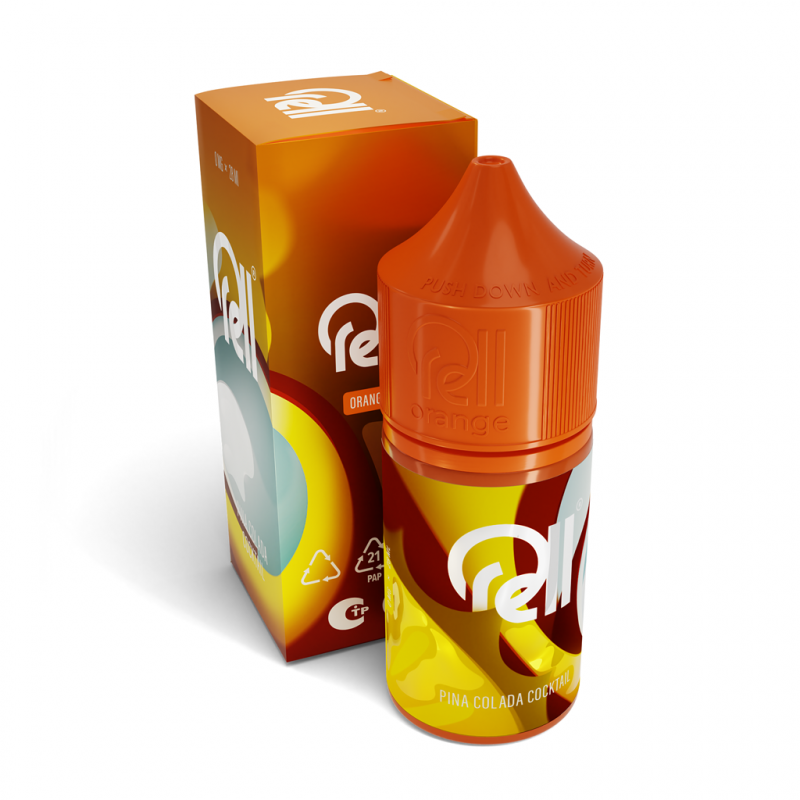 Жидкость Rell Orange Pina Colada Cocktail 0мг 28мл
