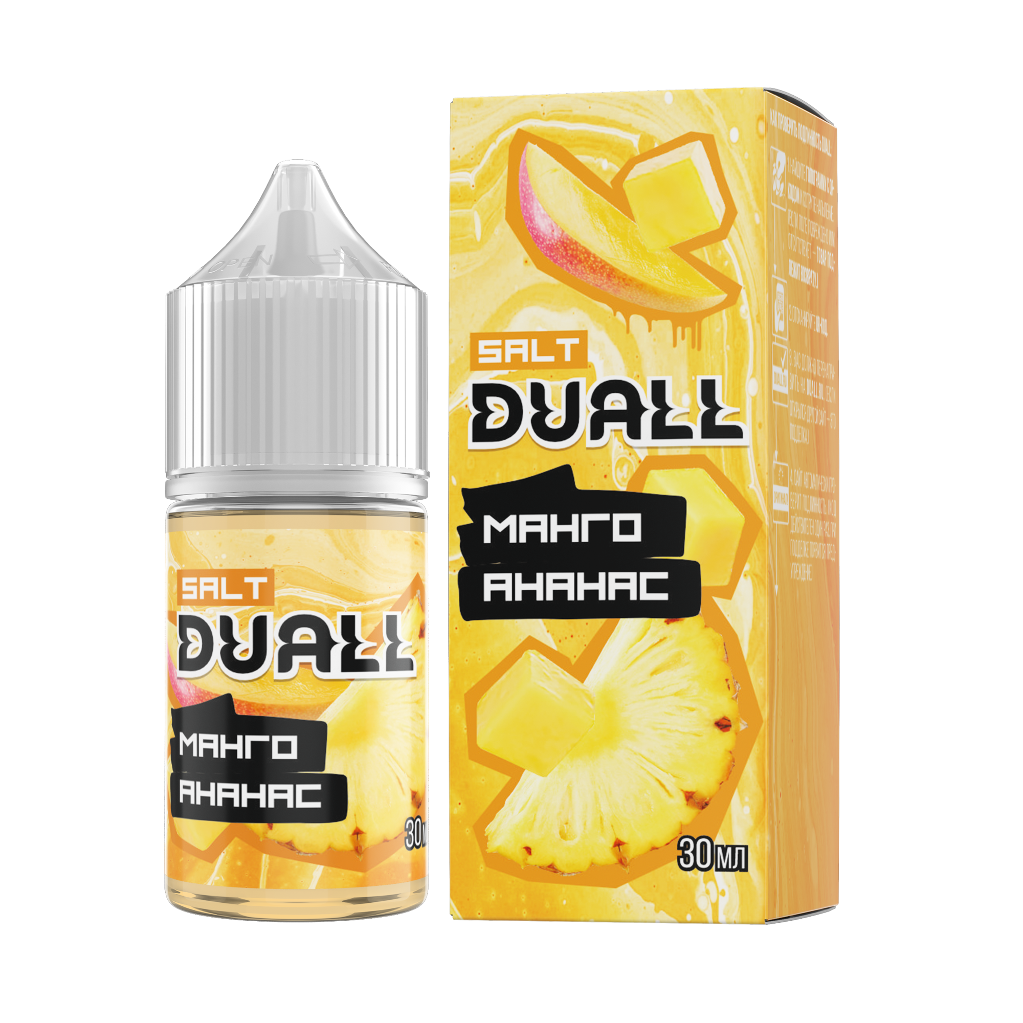 Жидкость Duall Strong Манго Ананас 30 мл