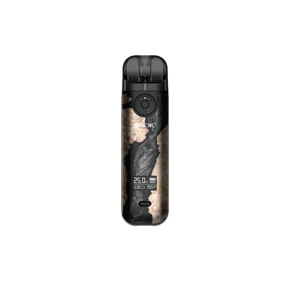 Набор Smok Novo 4 Kit Black Stabilizing Wood