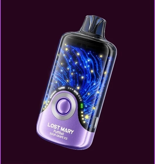 Lost Mary PuffBall 30000 затяжек Кислый Виноград Лёд