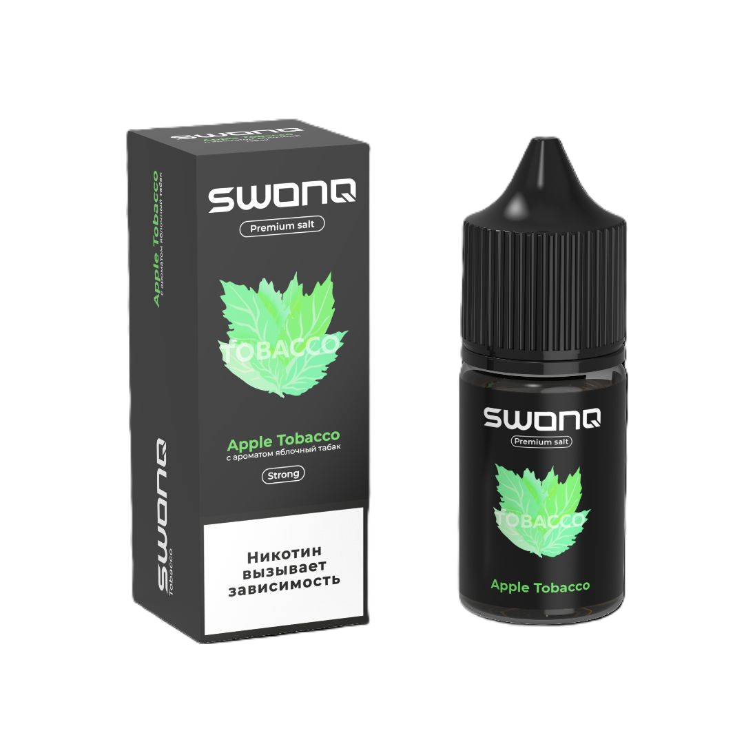 Жидкость Swonq Tobacco Strong Apple Tobacco (Яблочный Табак) 30 мл