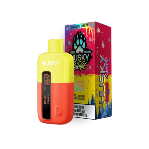 Husky X Сибирь 15000 затяжек Watermelon Bubble Gum (Арбузная Жвачка)