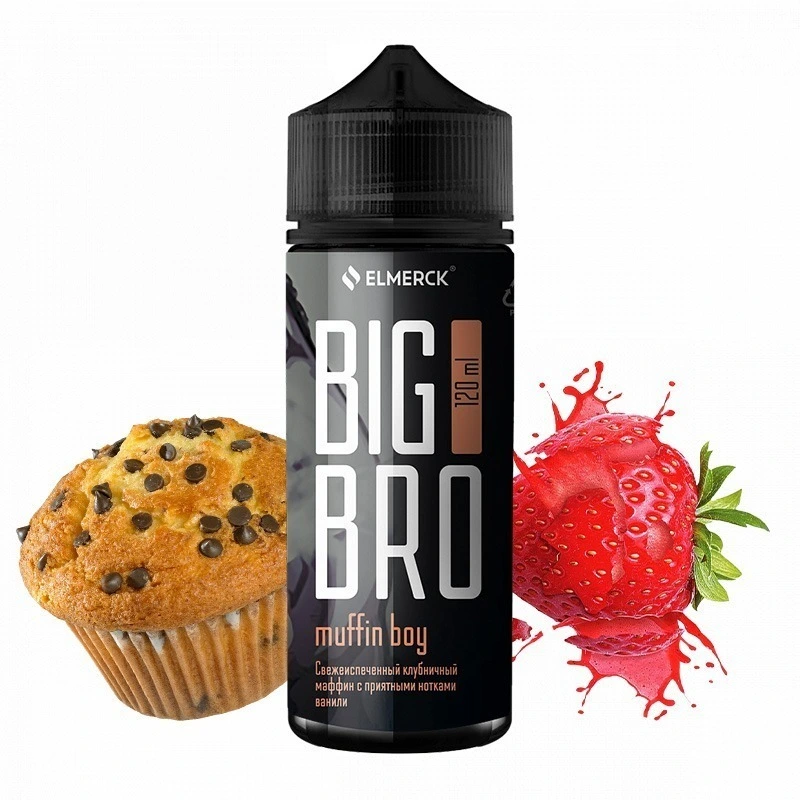 Жидкость Elmerck Big Bro Muffin Boy 120 мл. 3мг