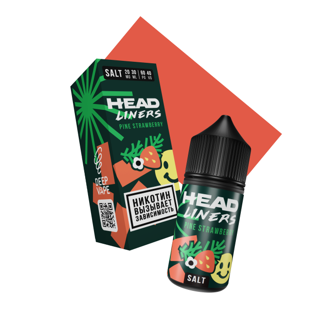 Жидкость Head Liners Pine Strawberry 30ml