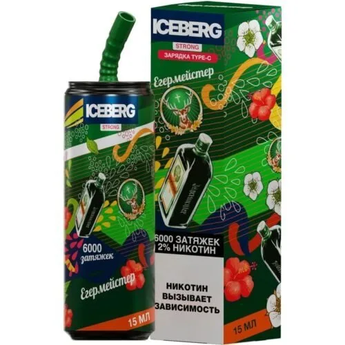 ICEBERG XXL 6000 Затяжек Егермейстер