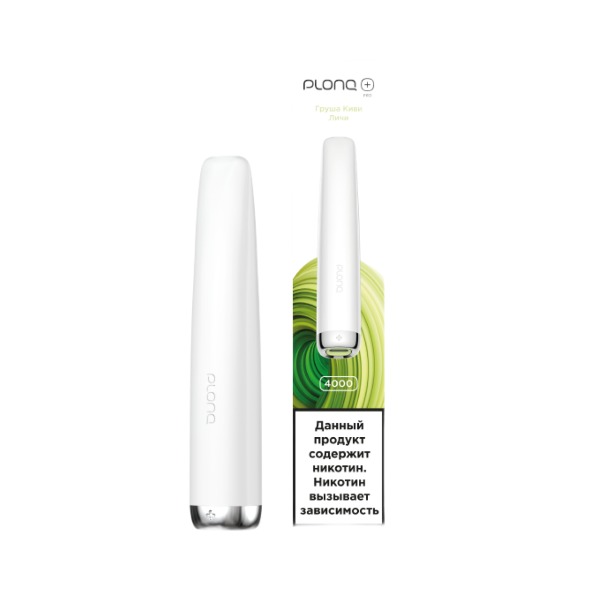 PLONQ Plus Pro 4000 Затяжек Груша Киви Личи