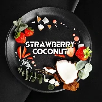 Табак для кальяна Black Burn Strawberry Coconut (Клубника Кокос) 25 гр