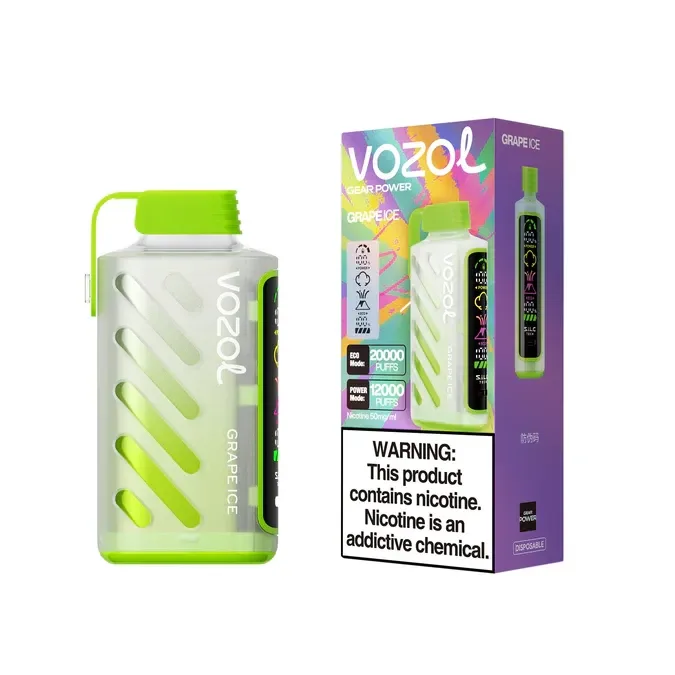 VOZOL GEAR 20000 Затяжек Виноград Лёд