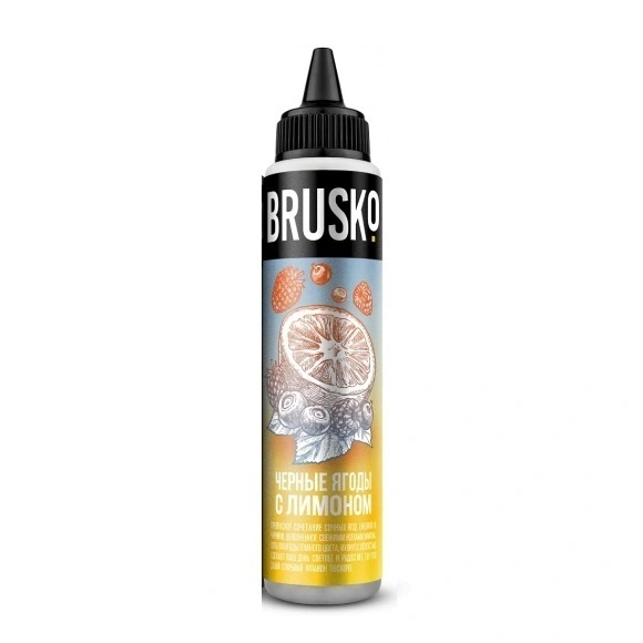 Жидкость Brusko Черные Ягоды с Лимоном 60Ml