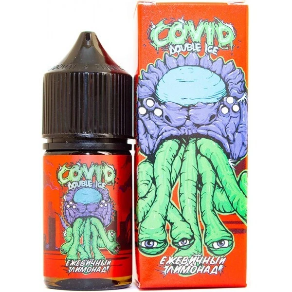 Жидкость Covid Double Ice Ежевичный Лимонад 30ml. 20mg. Super Hard