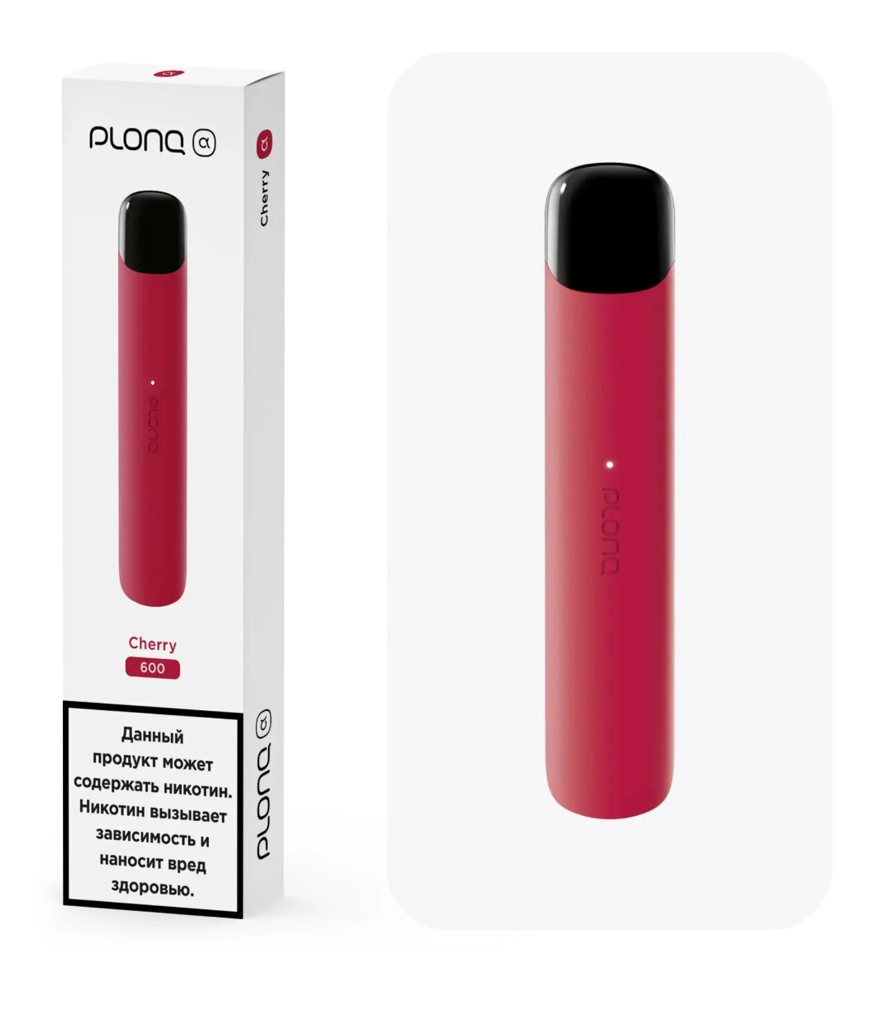 PLONQ Alpha 600 Затяжек Вишня