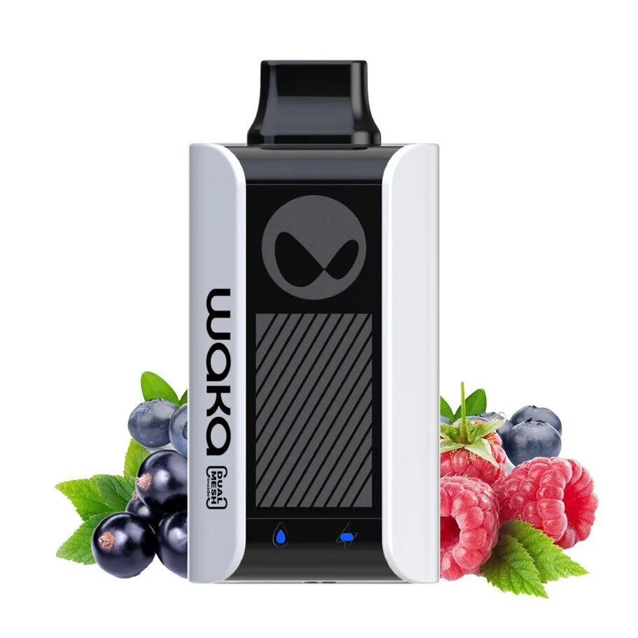 WAKA SoPro PA 10000 Затяжек Blackcurrant Berries (Ягодный Микс)