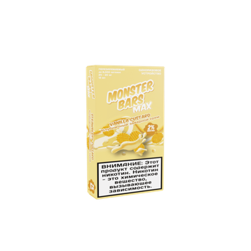 Monster Bars 6000 Затяжек Vanilla Custard