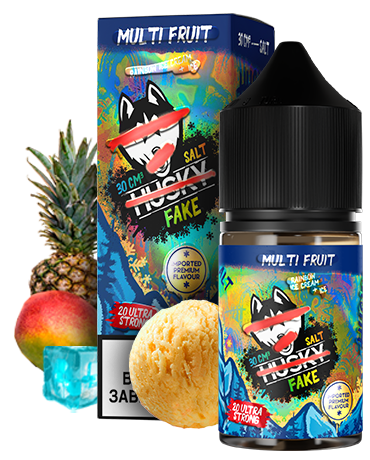 Жидкость Husky Import Fake Strong Multi Fruit (Мороженое Мультифрукт Лёд) 30мл