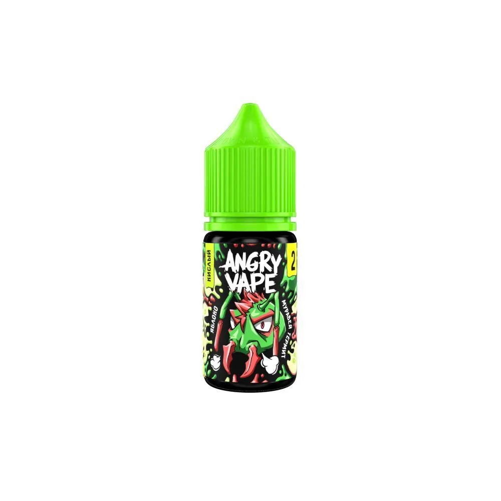 Жидкость Angry Vape Кислое Яблоко 30 мл. 20