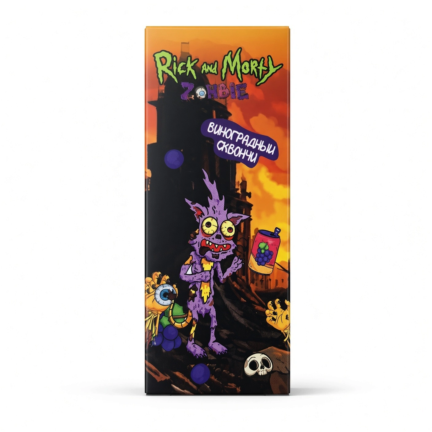 Жидкость Rick&Morty Zombie Виноградный Сквончи 30 мл