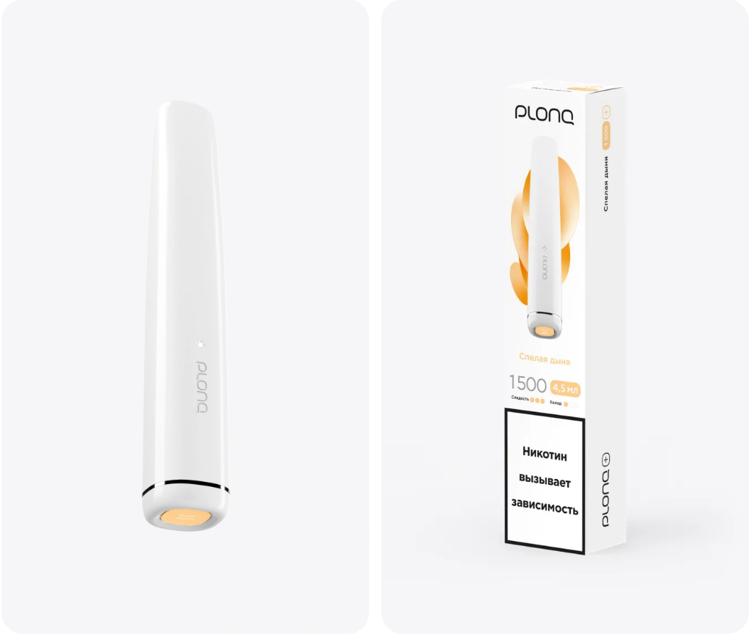PLONQ Plus 1500 Затяжек Спелая Дыня