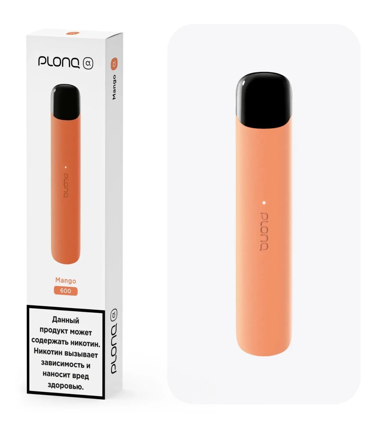 PLONQ Alpha 600 Затяжек Манго