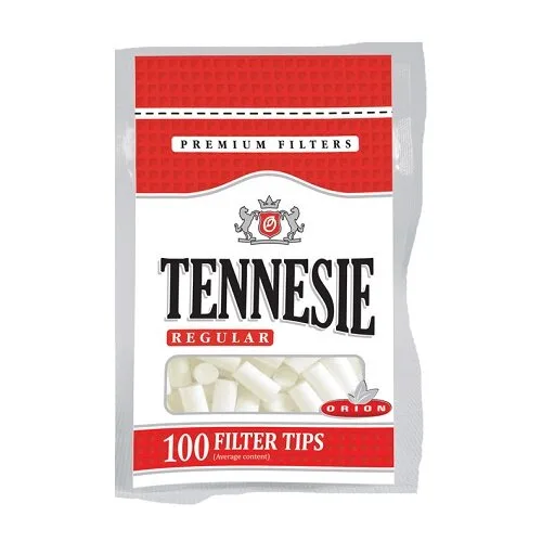 Фильтры Сигаретные Tennesie Regular 100 шт. (8 мм / 15 мм)