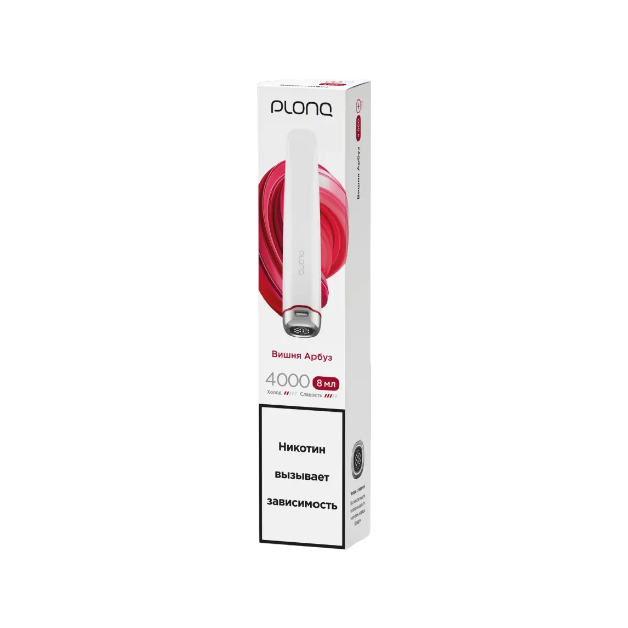 PLONQ Plus Pro 4000 Затяжек Вишня Арбуз