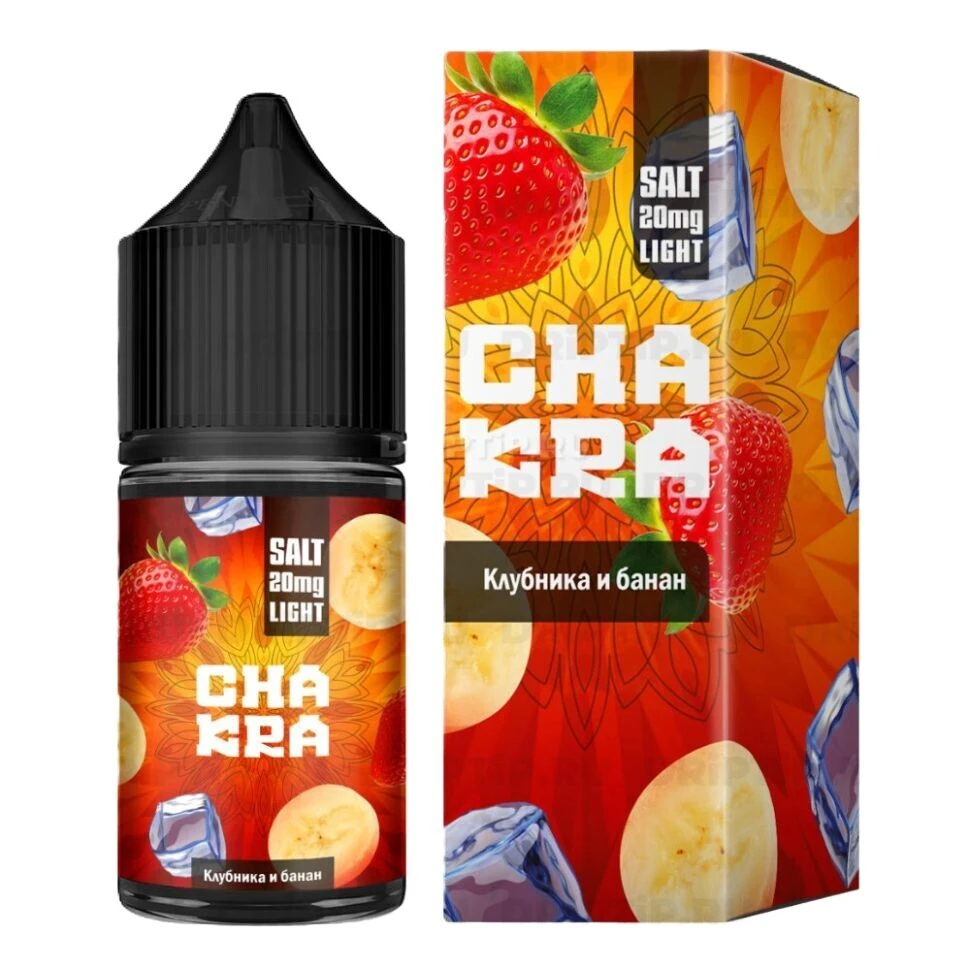 Жидкость Chakra Клубника И Банан 30Мл Salt20 Light