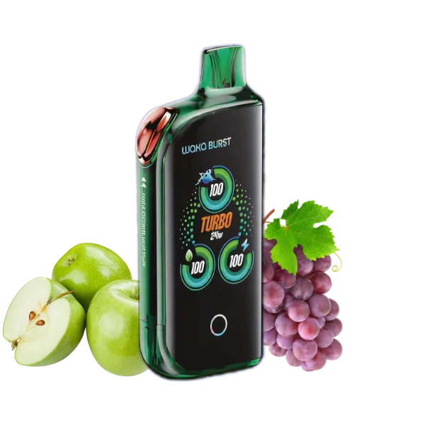 WAKA Burst 41000 затяжек Кислое Яблоко + Виноград Вкусовой Микс