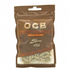 Фильтры Сигаретные OCB Slim Unbleached 150 шт. (6 мм / 15 мм)