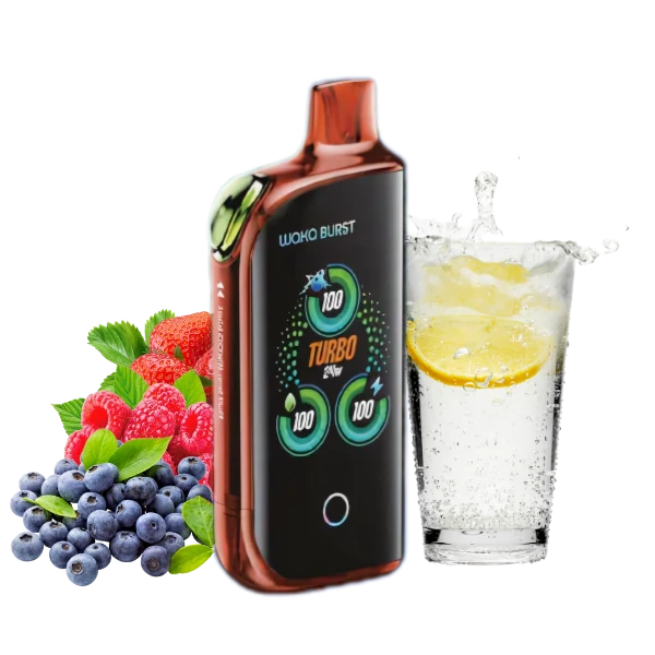 WAKA Jupiter 30000 Затяжек Клубника Виноград