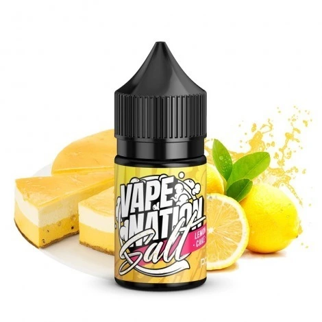 Жидкость Vape Nation Lemon Cake 30 мл. Salt