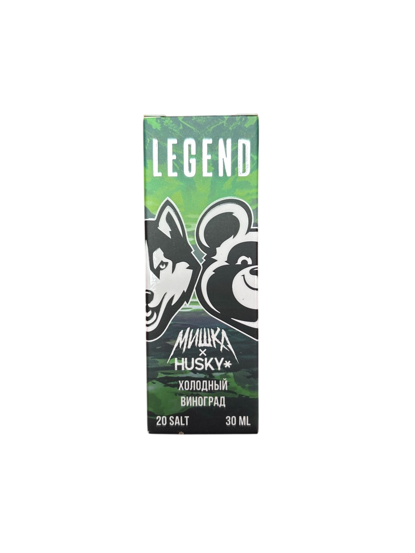 Жидкость Мишка x Husky Legend Strong Холодный Виноград 30 мл