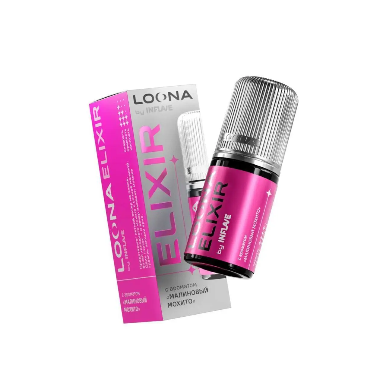 Жидкость Loona Elixir 20 мг Малиновый Мохито 30 мл