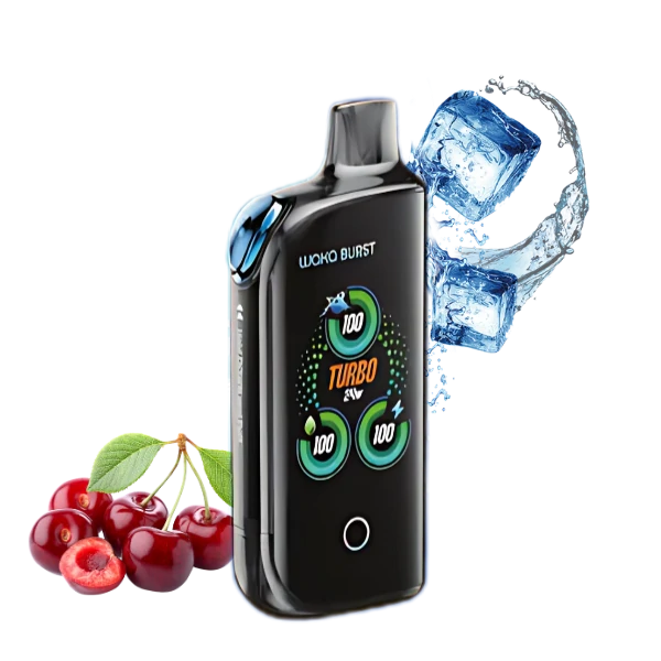 WAKA Burst 41000 затяжек Вишня + Лёд Микс