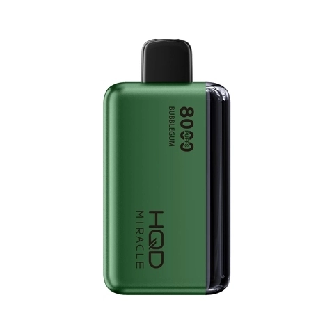 ЭСДН Hqd Miracle (8000) 2% Дисплей (Чз) - Жвачка Мята Арбуз / Watermelon Bubblegum 10Шт/Блок