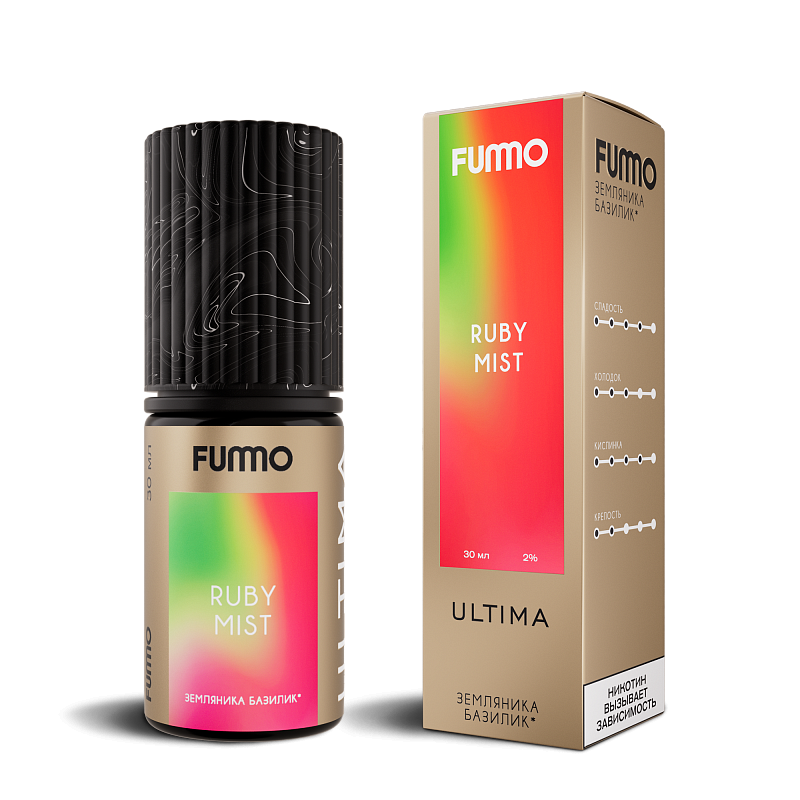Жидкость Fummo Ultima Земляника Базилик 30 мл