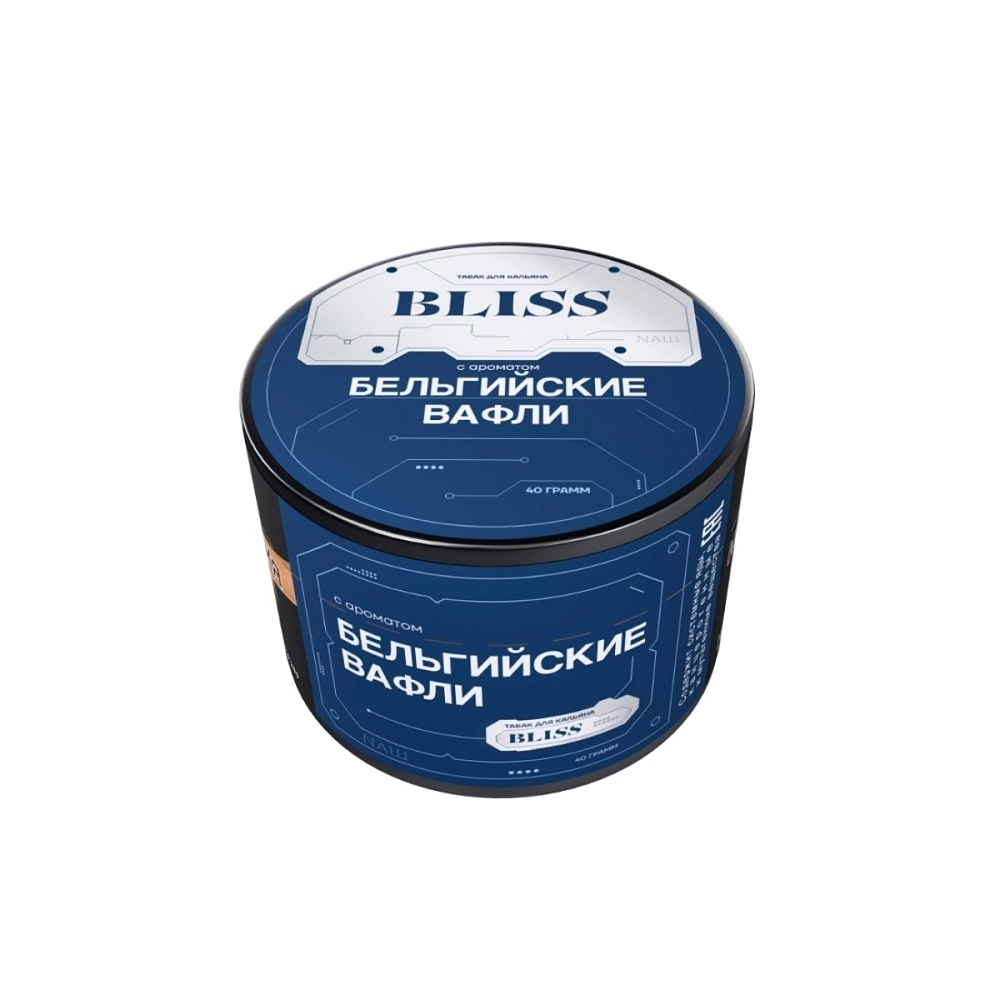 Табак для кальяна Bliss Бельгийские Вафли 40 гр