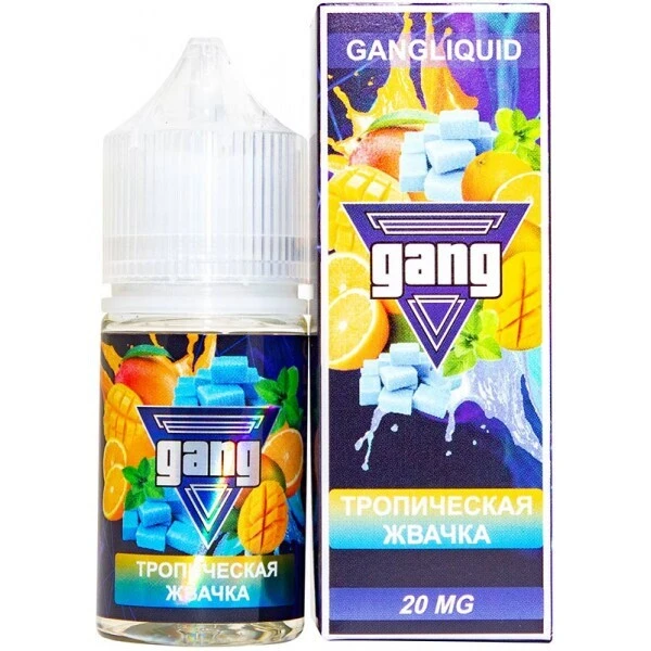 Жидкость Gang Gangliquid Тропическая Жвачка 30Мл 20 Strong