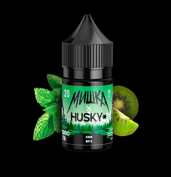 Жидкость Мишка x Husky 20 мг Киви Мята 30 мл